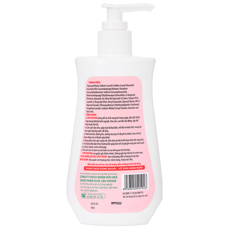 Dung dịch vệ sinh phụ nữ Phytogyno ngừa viêm âm đạo, khử mùi chai 100ml - 18